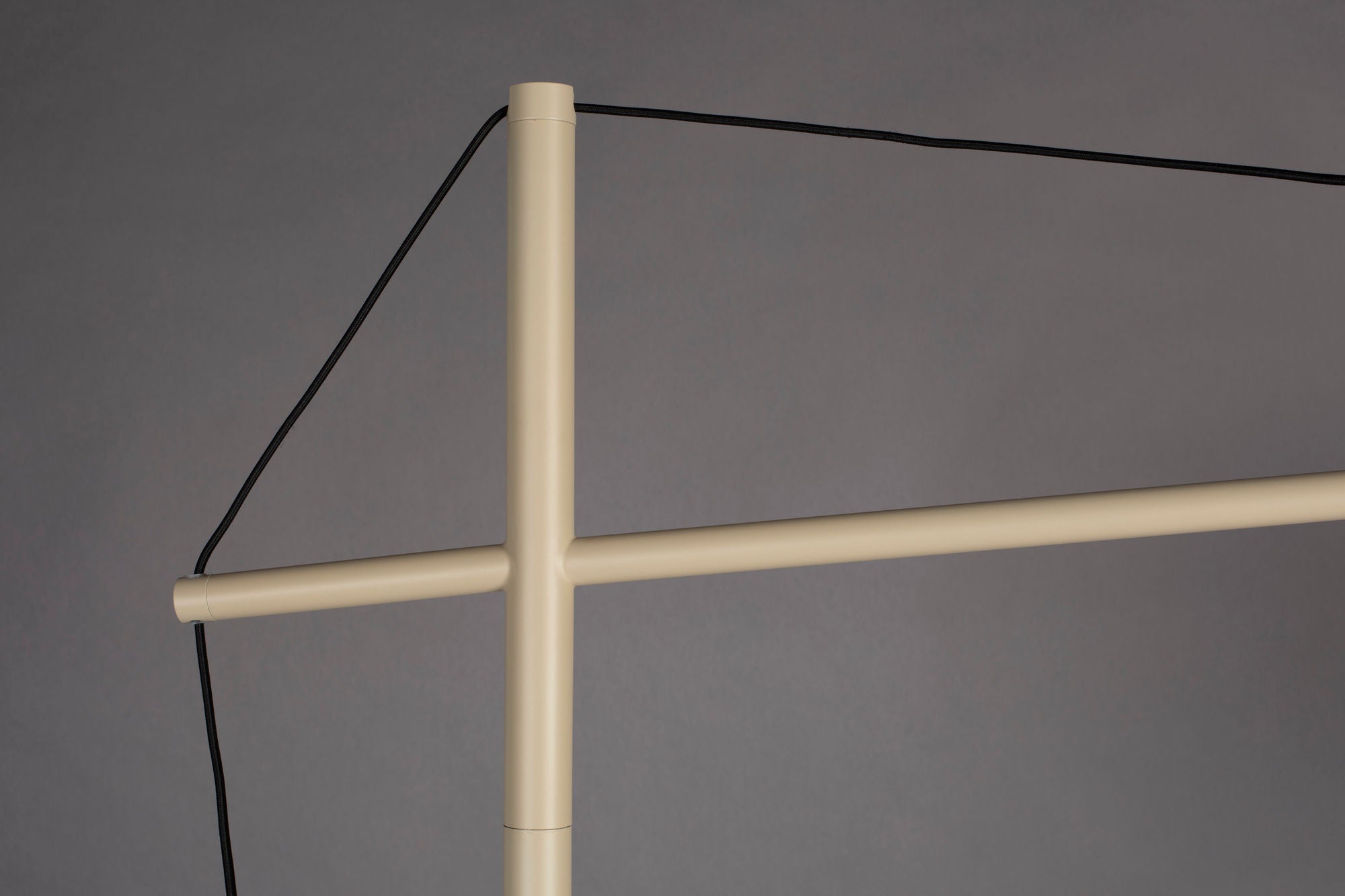 Dutchbone Liwa Arc Cream Floor Lamp